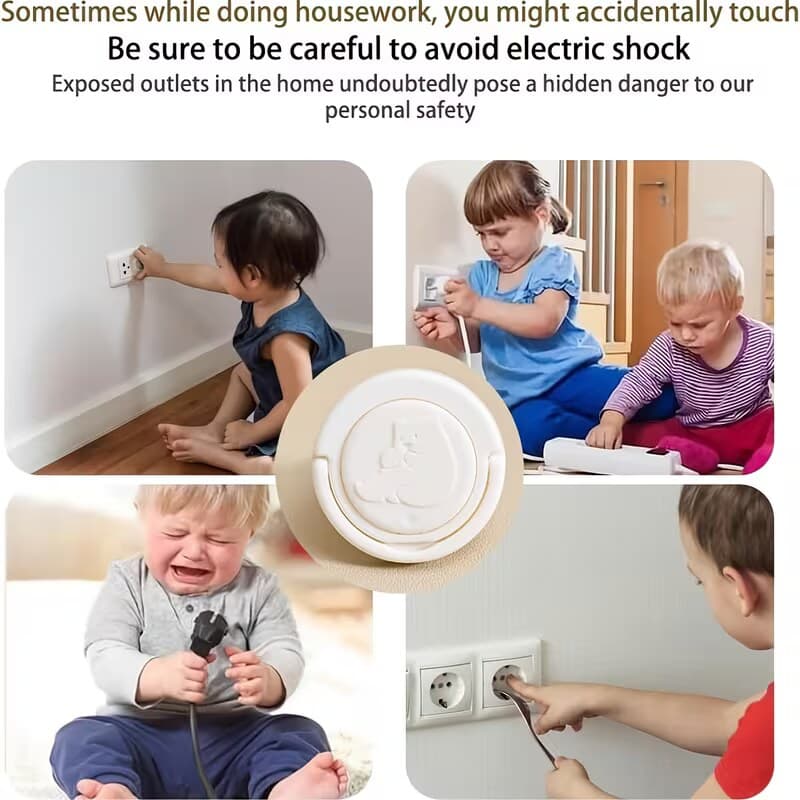 Electrical Socket Safety Covers for Kids (pack of 8)