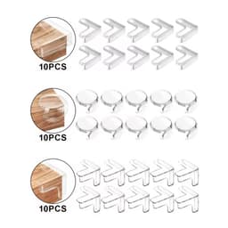 Silicone Furniture Corner & Edge Guard – L Shape (pack of 5) – Image 4