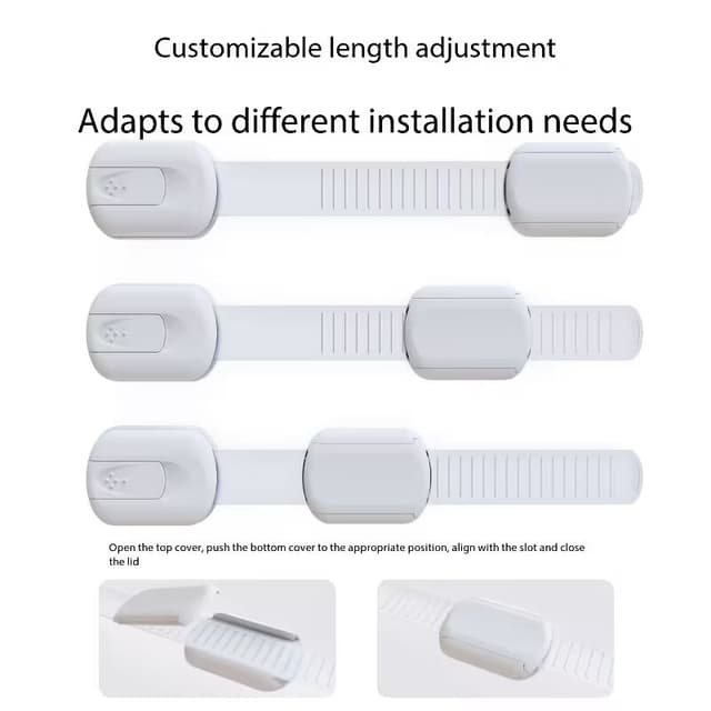 Multi-Purpose Child Safety Strap Lock (pack of 2)