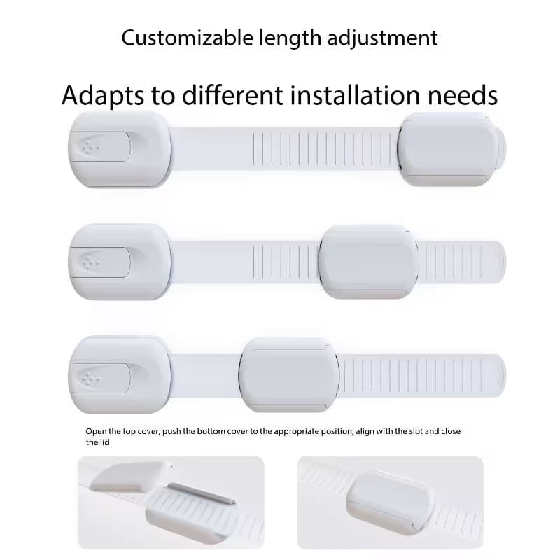 Multi-Purpose Child Safety Strap Lock (pack of 2)